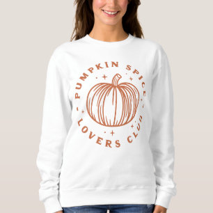 Sudadera Club de amantes de las especias de calabaza