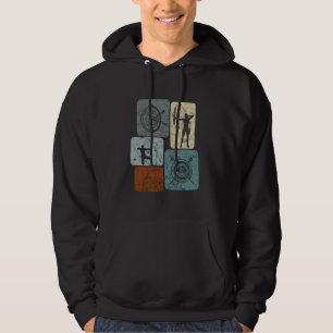 Sudadera Club de arqueros de tiro con arco y flecha deporte