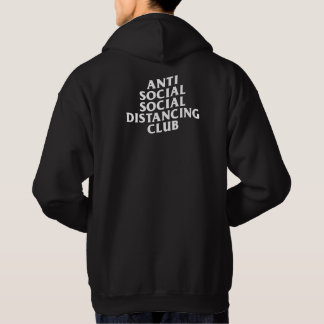 Sudadera Club de distanciamiento social anti social