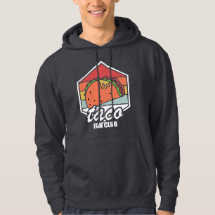 Sudadera club de fanáticos de tacos tacos retro comida mexi