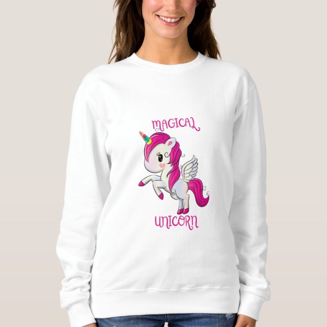 Sudadera Club de fans de Magic Unicorn Lover (Anverso)