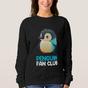 Sudadera Club de Fans de Pingüinos Niños Niñas 4