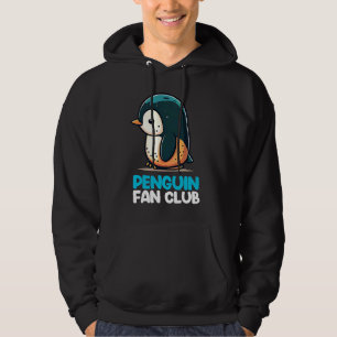 Sudadera Club de Fans de Pingüinos Pingüino Lindo Zoológic