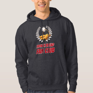 Sudadera Club de Fans del Pan Francés Humor Divertido para 