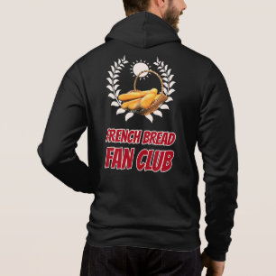 Sudadera Club de Fans del Pan Francés Humor Divertido para 