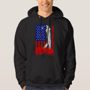 Sudadera Club De Golf Bandera Americana USA 4 De Julio Para