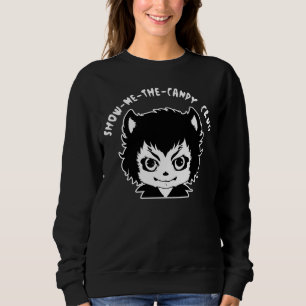 Sudadera club de Halloween Muéstrame el Caramelo