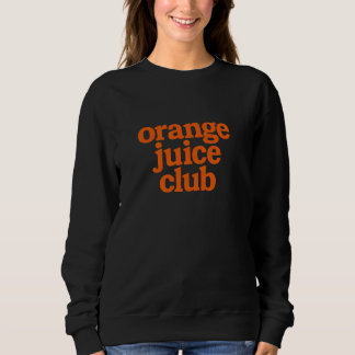 Sudadera club de jugo de naranja