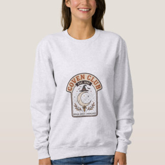 Sudadera Club de la Coven Est. 1692 Bruja Vintage Halloween