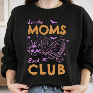 Sudadera Club de lectura de madres espeluznantes personaliz
