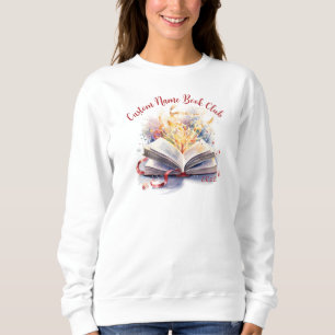 Sudadera Club de libros de costumbres navideñas