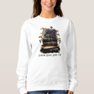 Sudadera Club de libros personalizados moralmente grises