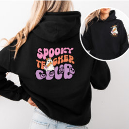 Sudadera Club de maestros fantasma personalizado Cute Retro