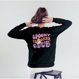 Sudadera Club de maestros fantasma personalizado Cute Retro