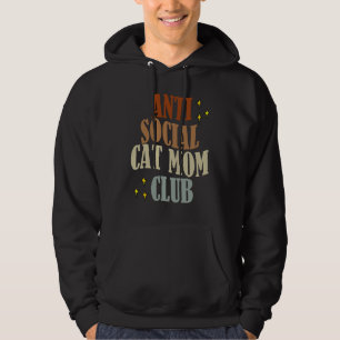 Sudadera Club de mamá anti gato social 2