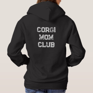 Sudadera Club de Mamás de Corgi Amantes de los Perros Clási