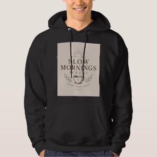 Sudadera Club de Mañanas Lentas Estética Acogedora Diseño d