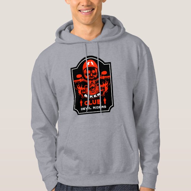 Sudadera Club de motociclistas (Anverso)