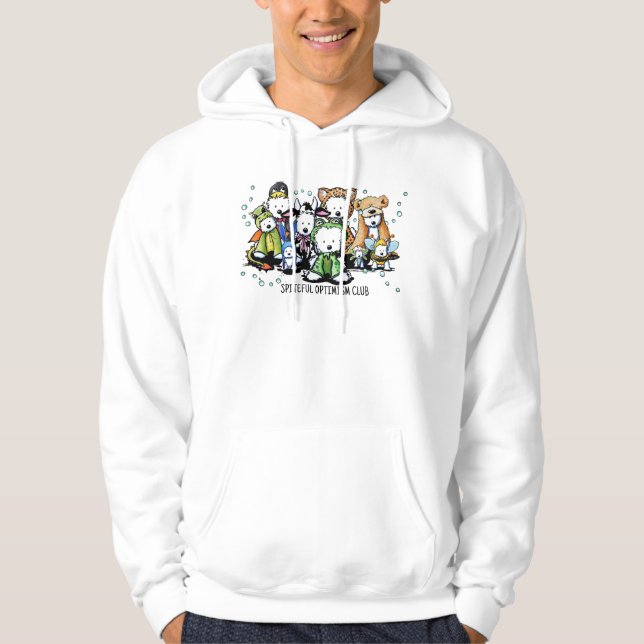 Sudadera Club de Optimismo Rencoroso (Anverso)