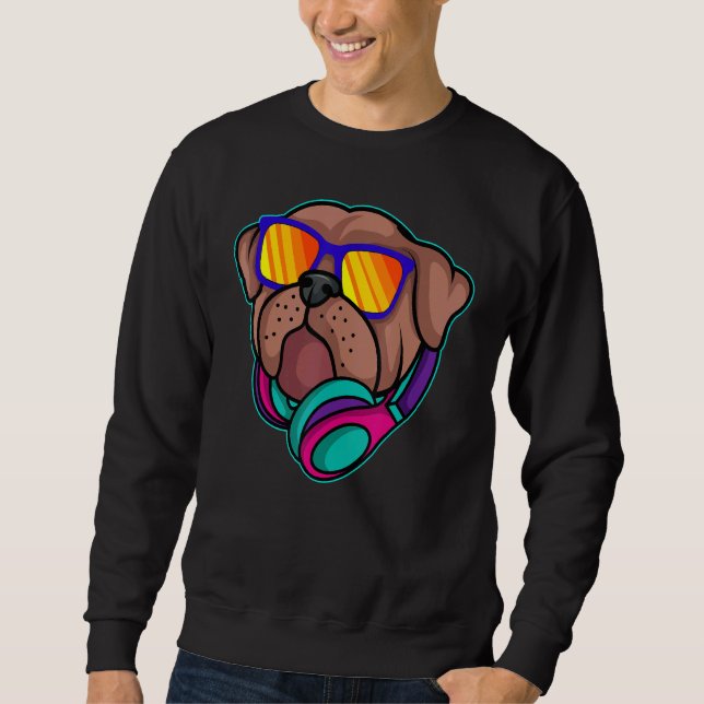Sudadera Club De Radio Dj Turntablist Deejay D (Anverso)