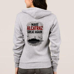 Sudadera Club de Renacimiento de Alcatraz - Sátira Retro