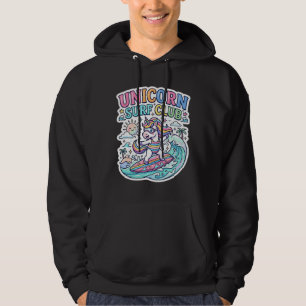 Sudadera Club de Surf Unicornio