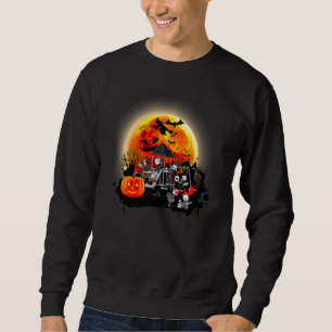 Sudadera Club de Terror en la Luna de Halloween Disfraz Esp