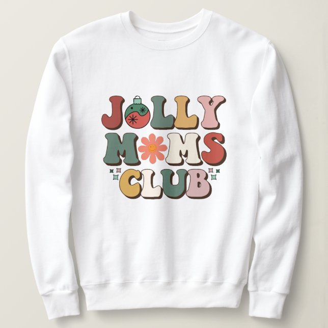 Sudadera club Jolly moms (Anverso del diseño)