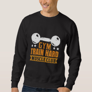 Sudadera Club Músculo Duro de Tren de Gimnasio