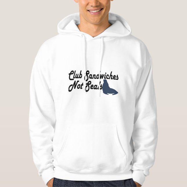 Sudadera Club Sandwiches no focas (Anverso)