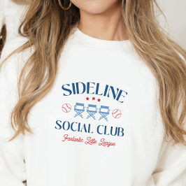 Sudadera Club Social Basal de Béisbol con nombre de liga