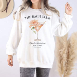 Sudadera Club Social personalizado Rubor Cocktail Bachelore