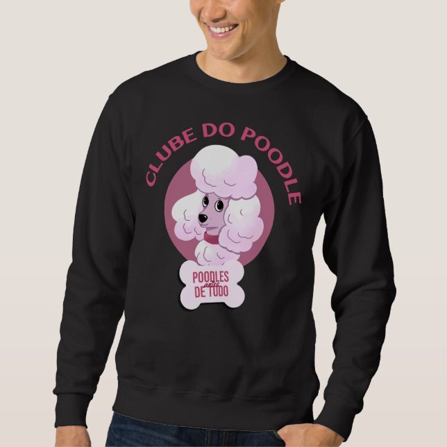 Sudadera Clube Do Poodle (Anverso)
