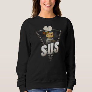 Sudadera Clue Mrs White Sus Poster