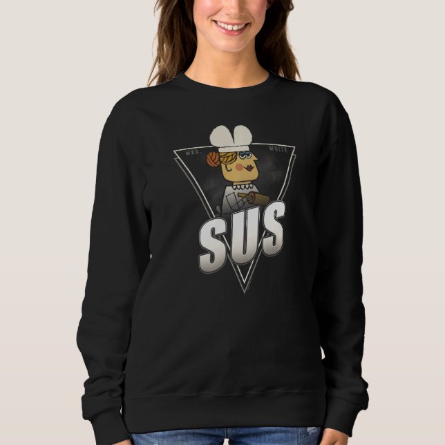 Sudadera Clue Mrs White Sus Poster (Anverso)