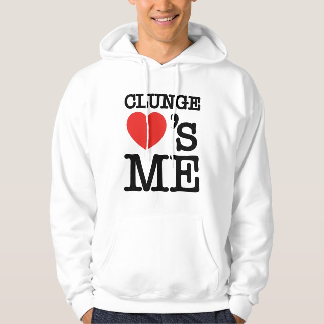 Sudadera CLUNGE LOVE's ME (Anverso)