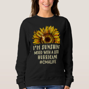 Sudadera Cma Life I m Sunshine Combinado Con Un Pequeño Hur