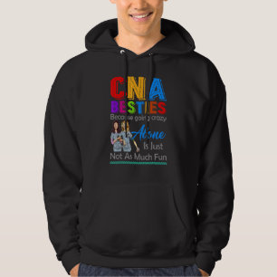Sudadera Cna Besties Porque Ir Loco Solo No Es Divertido N