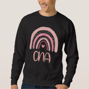 Sudadera Cna Cute Boho Pink Rainbow Certified Assis