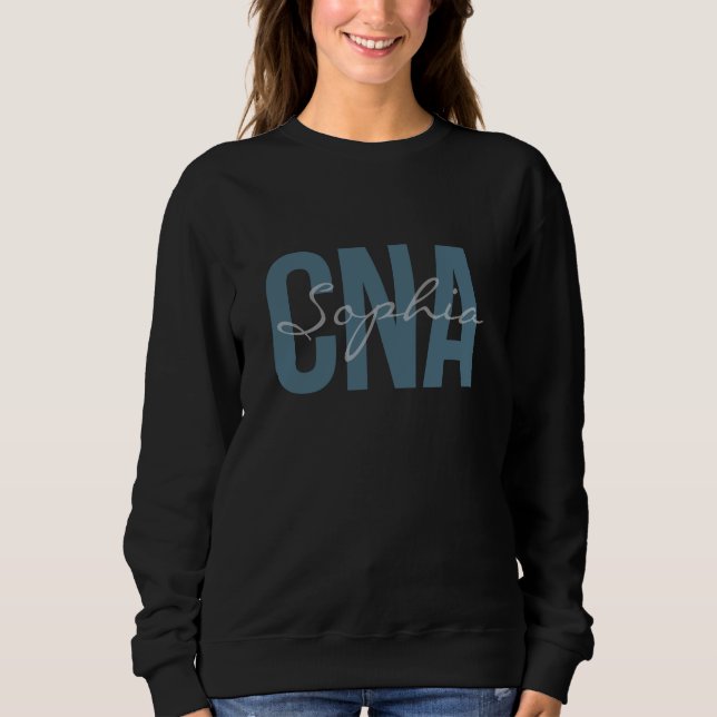 Sudadera CNA Personalized Name Bold Typography (Anverso)