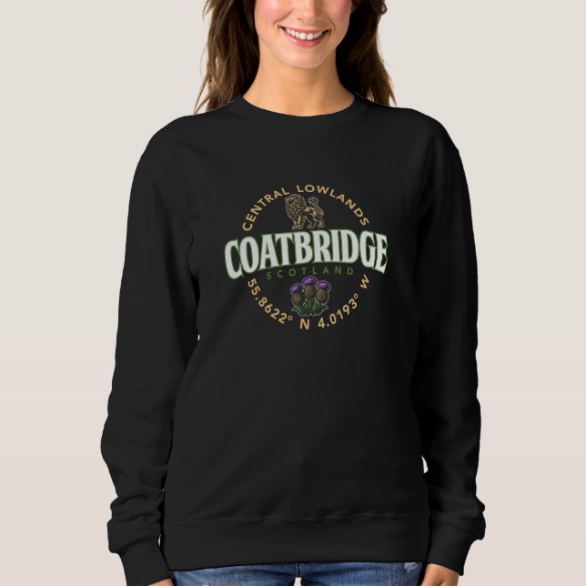 Sudadera Coatbridge Scotland Central Lowlands Coordines L (Anverso)