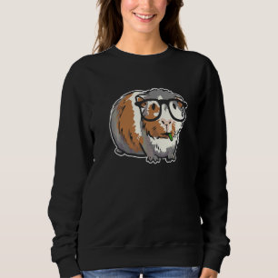 Sudadera Cobaya Inteligente Con Gafas Cobaya Friki