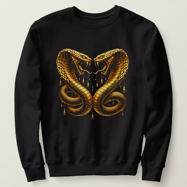 Sudadera cobra (Anverso del diseño)