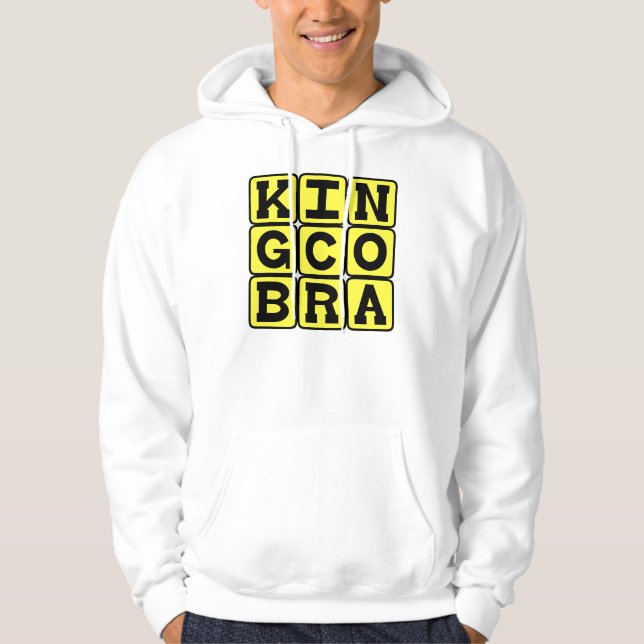 Sudadera Cobra Real, Serpiente Mortal (Anverso)