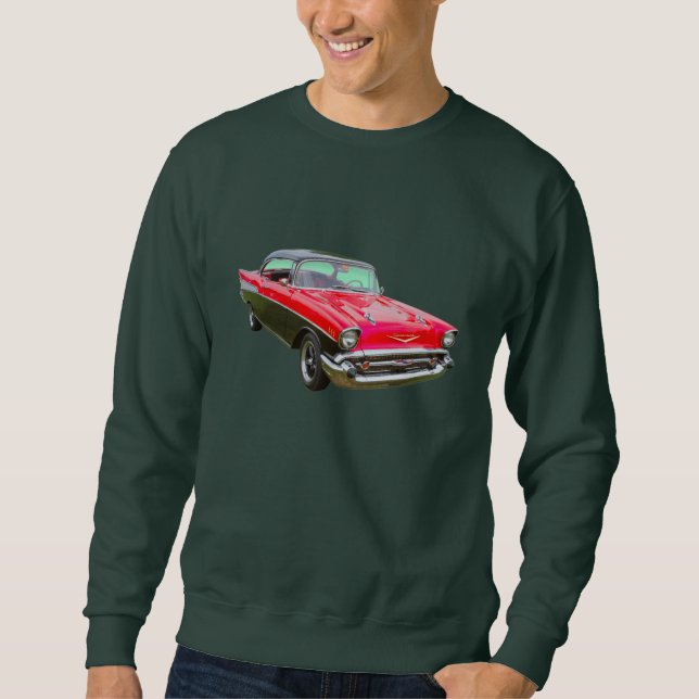 Sudadera Coche 1957 de la obra clásica del Bel Air de (Anverso)
