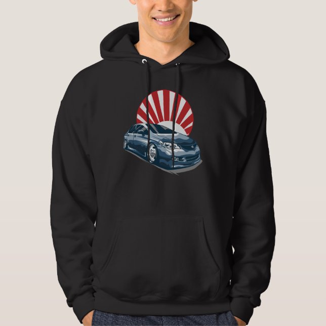 Sudadera coche cívico (Anverso)