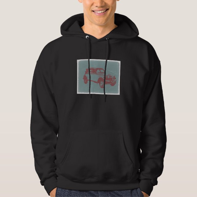 Sudadera Coche clásico (Anverso)