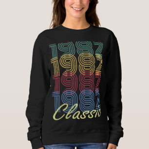 Sudadera Coche clásico 1982 40º cumpleaños 40 años 1