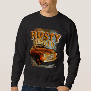 Sudadera Coche Clásico Antiguo Oxidado
