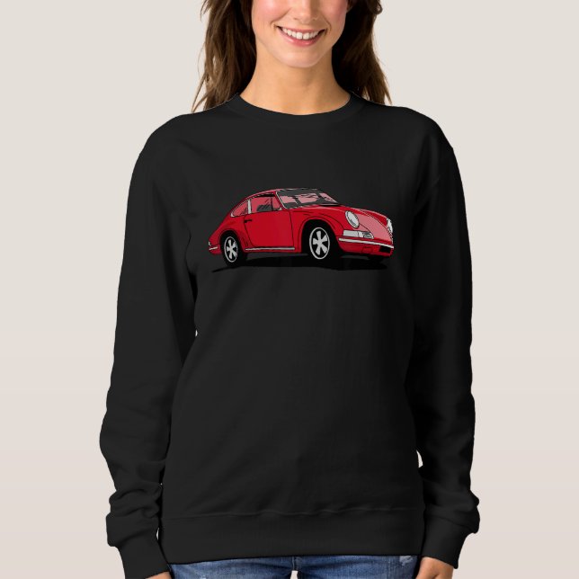 Sudadera Coche Clásico Youngtimer Oldtimer Retro Vintage (Anverso)
